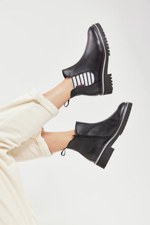 Chelsea-Stiefeletten - Leder - Armor-lux - 1