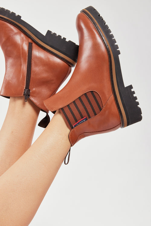 Bottines chelsea - cuir - Armor-lux - 2
