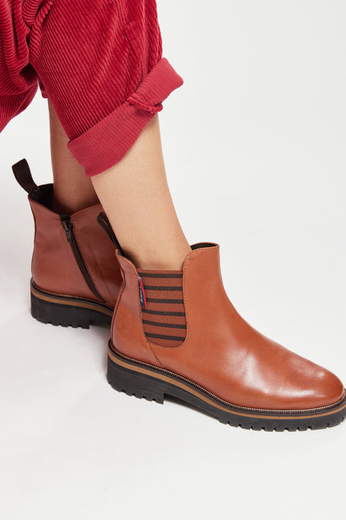 Bottines chelsea - cuir - Armor-lux - 3