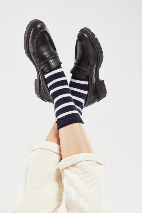 Mocassins semelle crantée - cuir - Armor-lux - 1