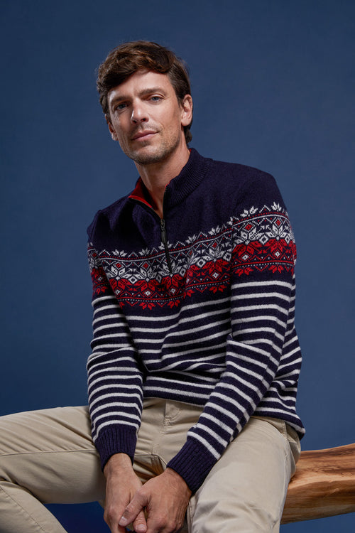 Weihnachtspullover 100% recyceltes Material - Armor-lux - 1