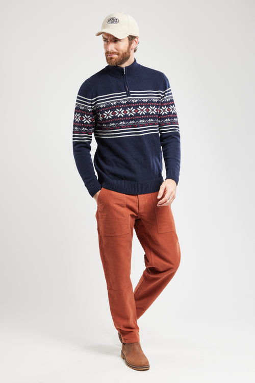 Christmas jumper - 100% recycled materials - Armor-lux - 1