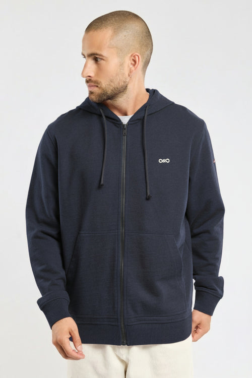 Sweat à capuche - coton et lyocel - Armor-lux - 1