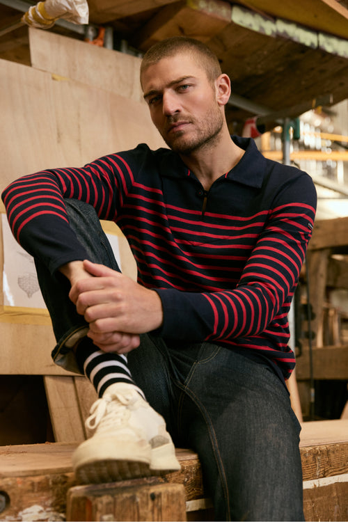 Breton striped shirt - cotton - Armor-lux - 1