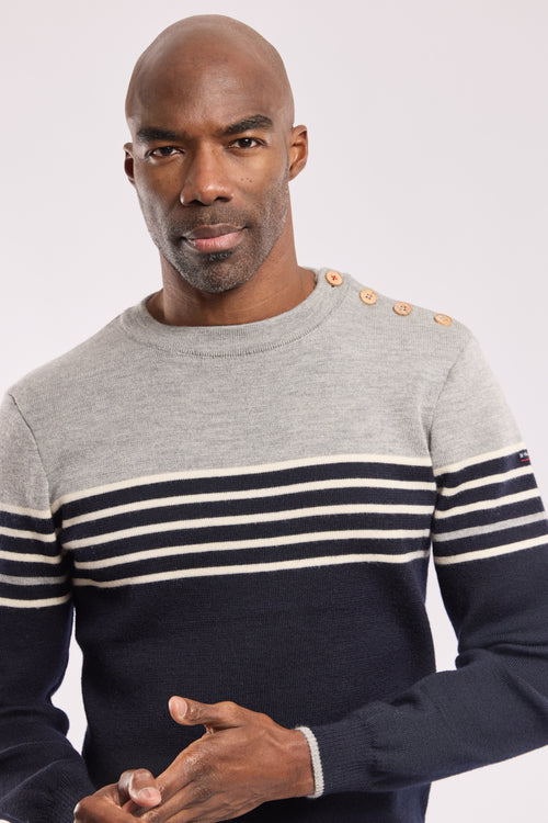 Breton striped jumper - wool - Armor-lux - 5