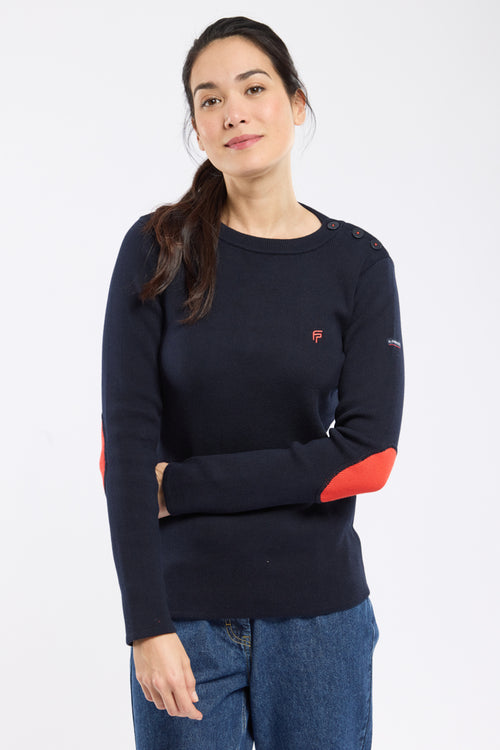Pull marin Femme - Fountaine Pajot x Armor-lux - Armor-lux - 1