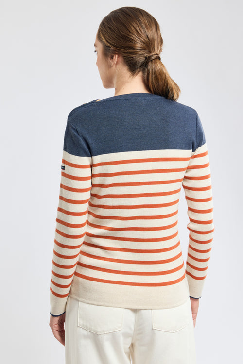 Pull marin rayé - laine - Armor-lux - 4