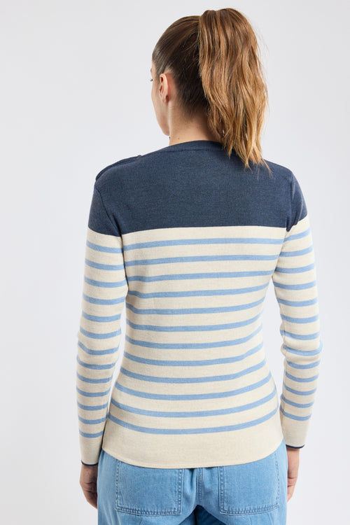 Pull marin rayé - laine - Armor-lux - 3