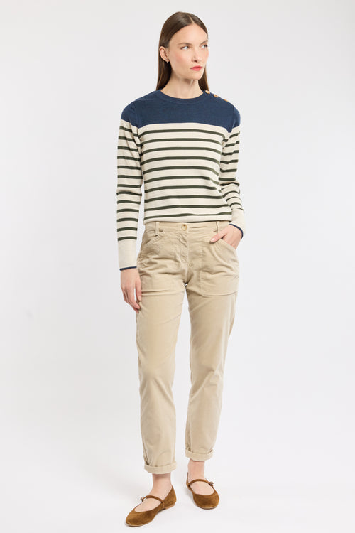 Striped fisherman