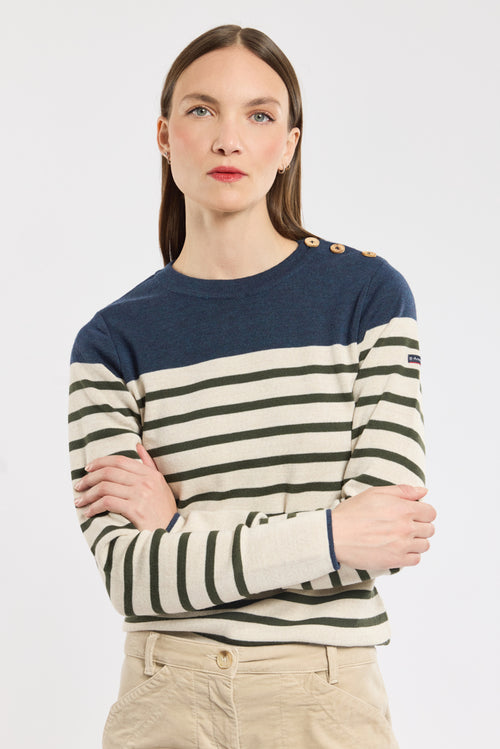 Pull marin rayé - laine - Armor-lux - 2
