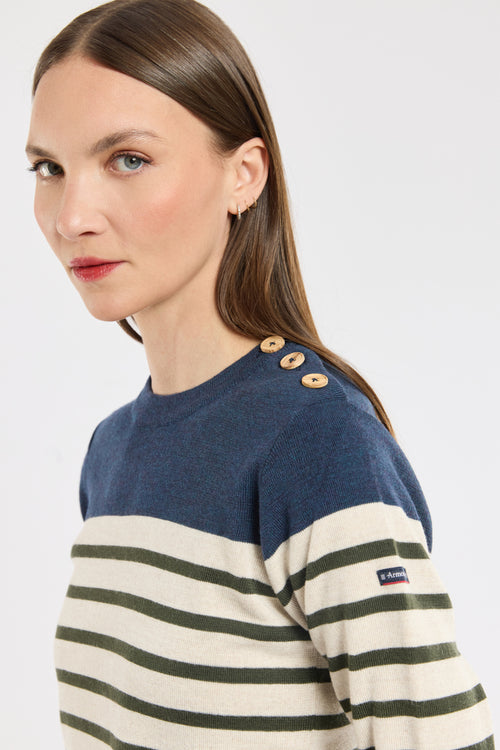 Pull marin rayé - laine - Armor-lux - 3