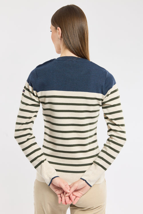 Pull marin rayé - laine - Armor-lux - 5