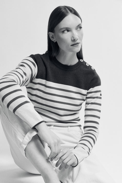 Pull marin rayé - laine - Armor-lux - 6