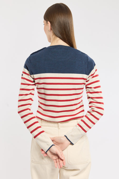 Pull marin rayé - laine - Armor-lux - 4
