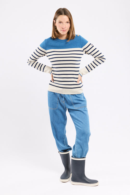 Pull marin rayé - laine - Armor-lux - 4