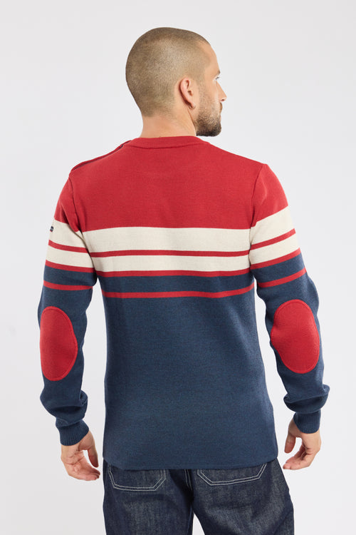 Pull marin avec coudières - laine - Armor-lux - 5