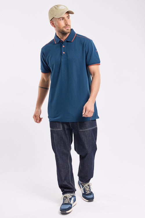 Short-sleeved polo shirt – cotton - Armor-lux - 2