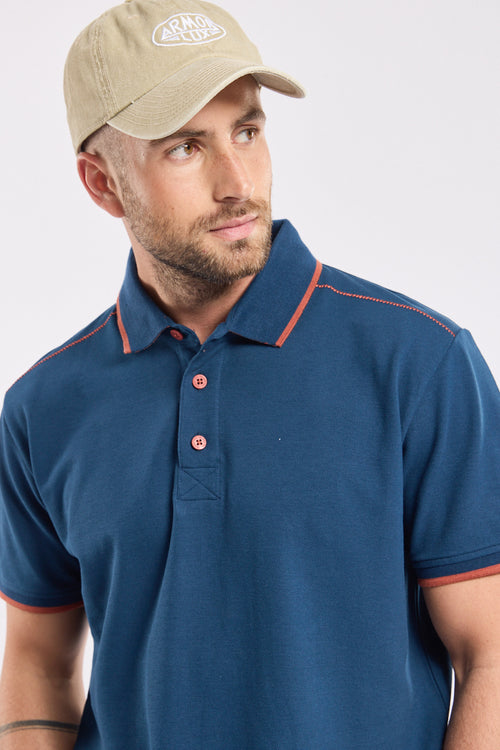 Short-sleeved polo shirt – cotton - Armor-lux - 4