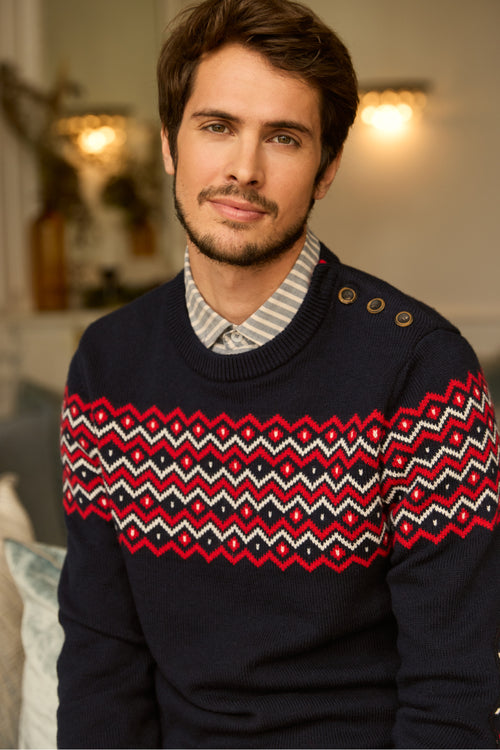 Christmas jumper - Men - Armor-lux - 1