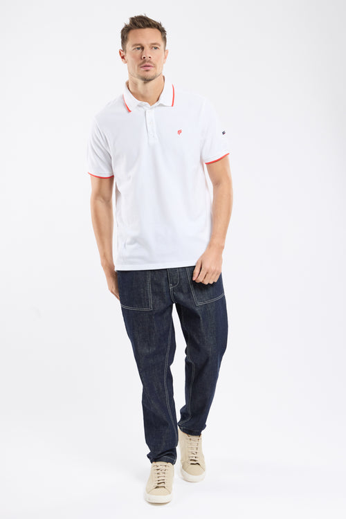 Polo shirt in pique knit - Fountaine Pajot x Armor-lux - Armor-lux - 3