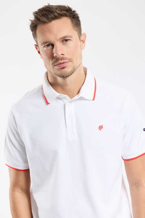 Polo shirt in pique knit - Fountaine Pajot x Armor-lux - Armor-lux - 2