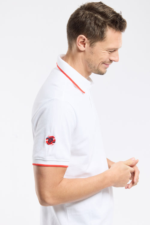 Polo shirt in pique knit - Fountaine Pajot x Armor-lux - Armor-lux - 4