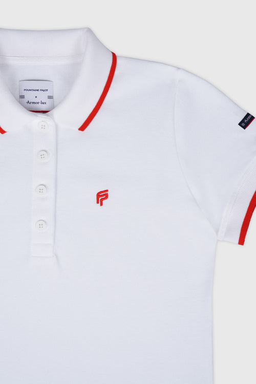 Polo-Shirt Baumwolle Damen- Fountaine Pajot x Armor-lux - Armor-lux - 3
