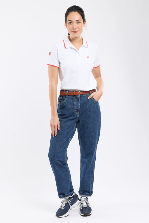Polo-Shirt Baumwolle Damen- Fountaine Pajot x Armor-lux - Armor-lux - 4