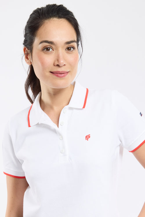 Polo-Shirt Baumwolle Damen- Fountaine Pajot x Armor-lux - Armor-lux - 3