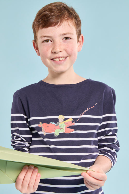 Kids The Little Prince breton striped shirt - cotton - Armor-lux - 3