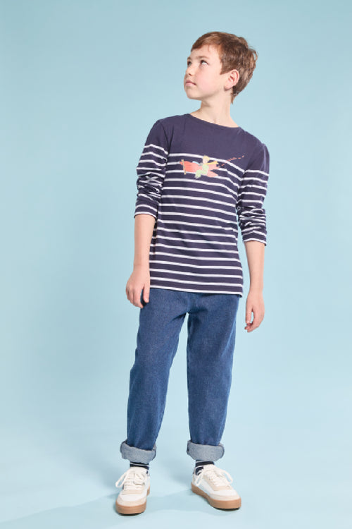 Kids The Little Prince breton striped shirt - cotton - Armor-lux - 5