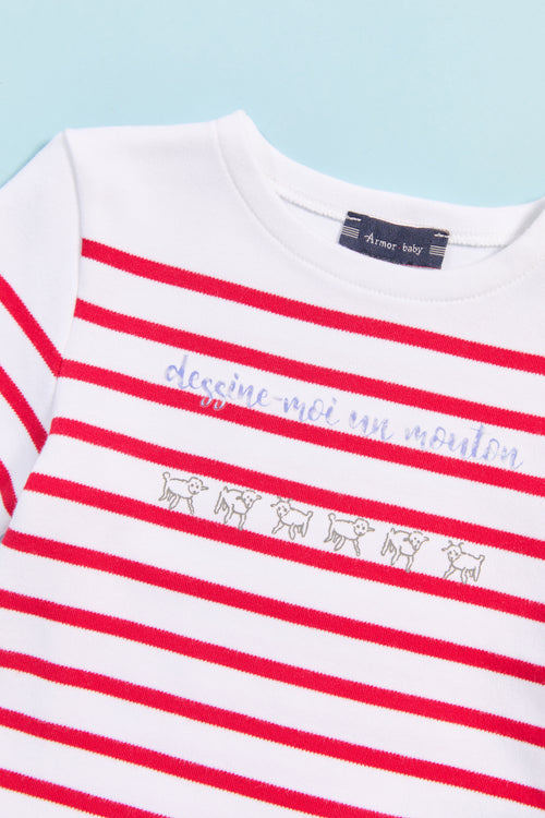 The Little Prince Baby breton striped shirt - cotton - Armor-lux - 2