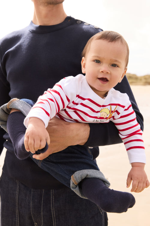 The Little Prince Baby breton striped shirt - cotton - Armor-lux - 4