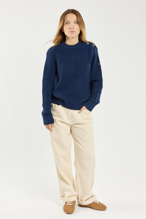 Plain sweater - wool - Armor-lux - 3