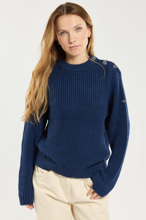 Plain sweater - wool - Armor-lux - 1
