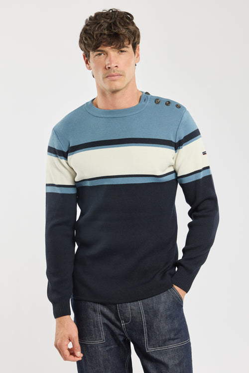 Pull rayé - laine - Armor-lux - 4