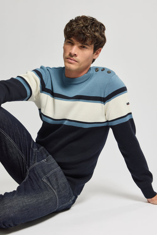 Striped sweater - wool - Armor-lux - 6