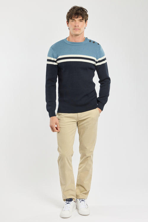 Striped sweater - wool - Armor-lux - 3