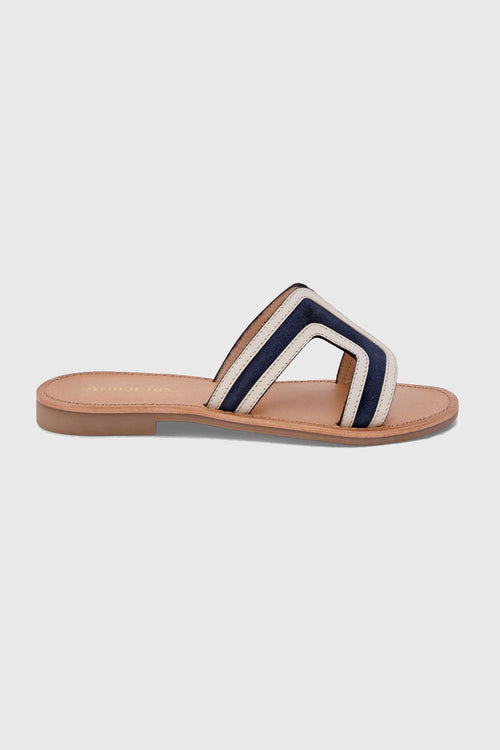 Mules Barbade - cuir - Armor-lux - 3