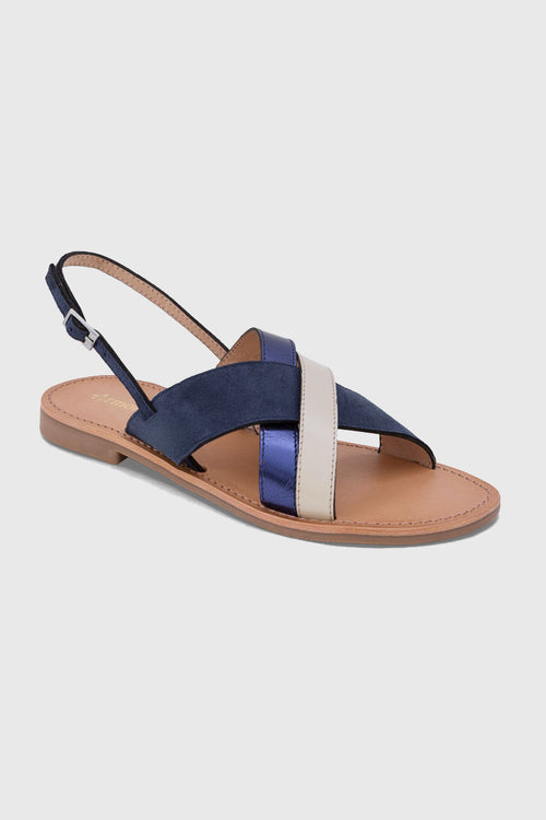Benodet sandals - leather - Armor-lux - 1