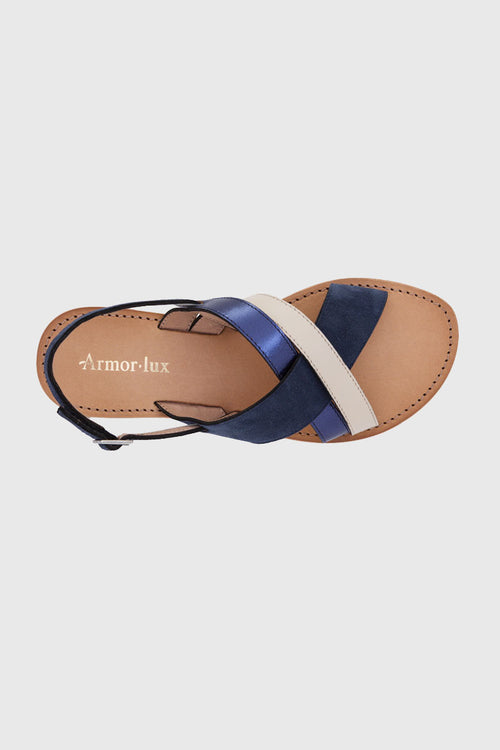 Benodet sandals - leather - Armor-lux - 2