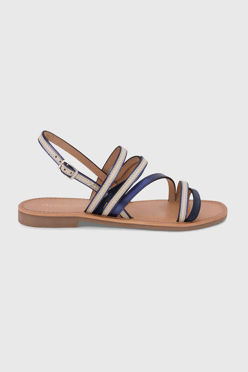 Sandales Bleuenn - cuir - Armor-lux - 3