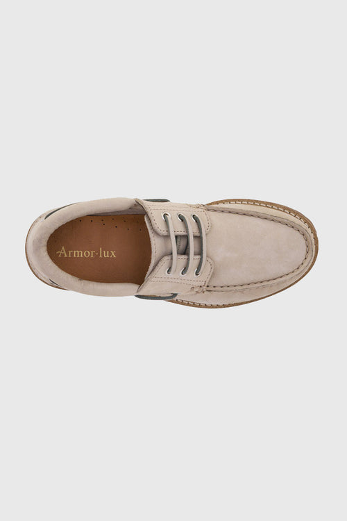 Chaussures bateau Fregate - cuir - Armor-lux - 2