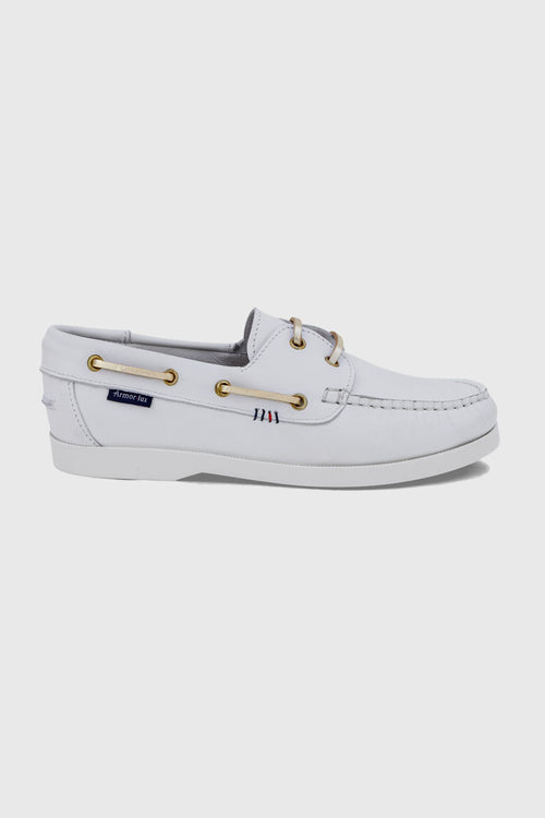 Chaussures bateau dorée Frehel - cuir - Armor-lux - 3