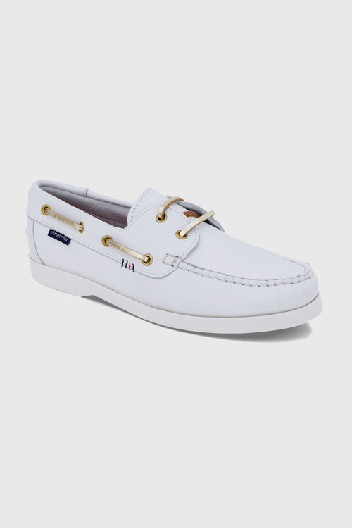 Chaussures bateau dorée Frehel - cuir - Armor-lux - 1