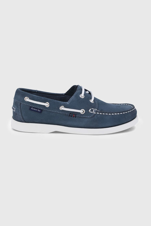 Chaussures bateau dorée Frehel - cuir - Armor-lux - 3