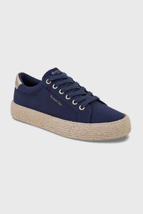 Baskets semelles espadrilles Sablier - Armor-lux - 1