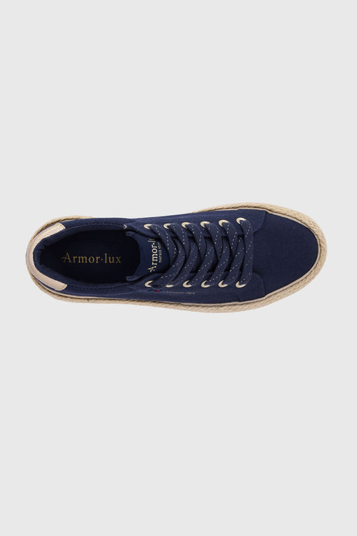 Baskets semelles espadrilles Sablier - Armor-lux - 2