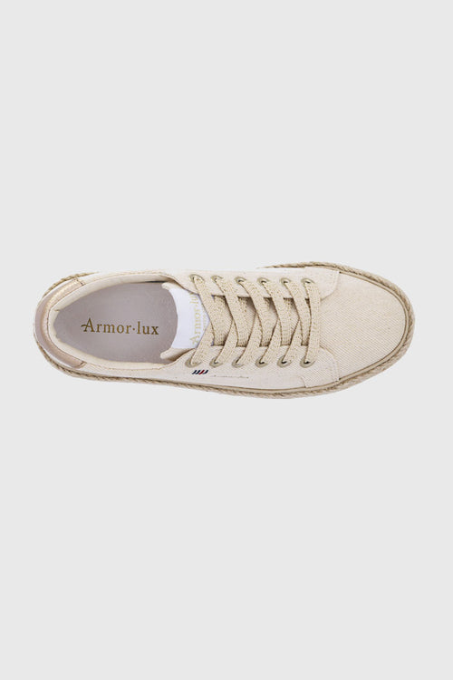 Baskets semelles espadrilles Sablier - Armor-lux - 2