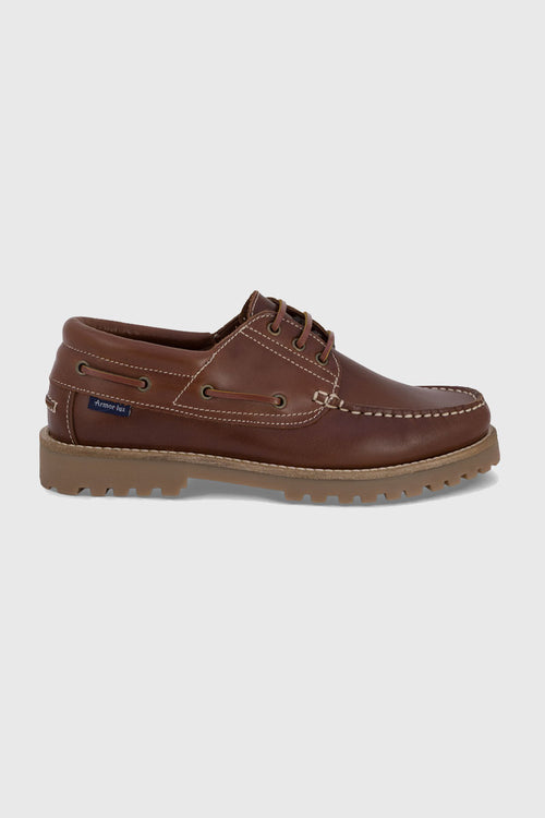 Chaussures bateau Fregate - cuir - Armor-lux - 3
